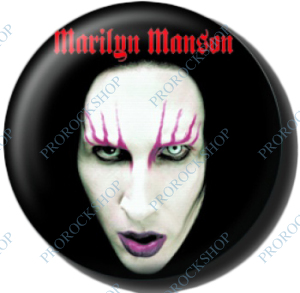 placka / button Marilyn Manson