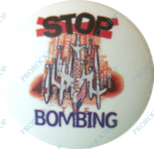 placka / button Stop Bombing