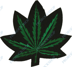 emblém / nášivka Marihuana