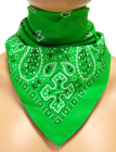 šátek Paisley-zelená