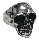 ocelový prsten Lebka - skull III