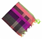 šátek palestina, arafat - purpurová - oražová - žlutozelená