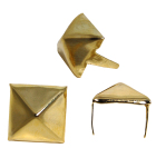 ozdoby zlaté pyramidy - 7 mm x 7 mm