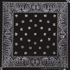 šátek Paisley-černo bílá