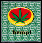 šátek Marihuana-hemp
