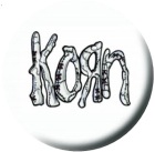 placka, button Korn - white logo