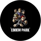 placka, button Linkin Park - cartoon