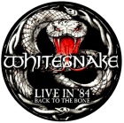placka, button Whitesnake - Live 84'