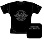 dámské triko AC/DC - Rock and Roll Will Never Die