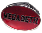 přezka na opasek Megadeth - Red Oval Logo