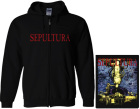 mikina s kapucí a zipem Sepultura - Chaos A.D.