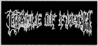 nášivka Cradle Of Filth - logo - logo