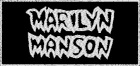 nášivka Marilyn Manson - logo III