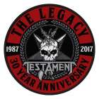 nášivka Testament - The Leagcy 30 Year Anniversary