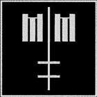 nášivka Marilyn Manson - logo IV