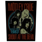 nášivka na záda Mötley Crüe Backpatch - Shout at the devil