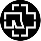 placka, button Rammstein - logo