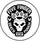 placka, button Five Finger Death Punch
