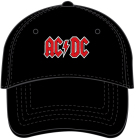 dětská kšiltovka AC/DC - red white