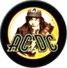 placka, button AC/DC - High Voltage Angus