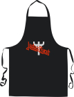 Laclová zástěra s výšivkou Judas Priest - logo