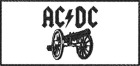 bílá nášivka AC/DC - For Those About To Rock