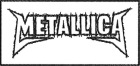bílá nášivka Metallica II