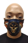 rouška, obličejová maska Lebka - Grim Reaper