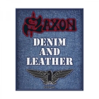 nášivka Saxon Denim and Leather