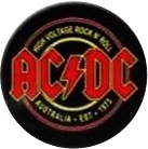 placka, odznak AC/DC - High Voltage II