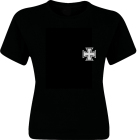 dámské triko s výšivkou Maltézský Kříž II