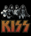 nášivka na záda, zádovka Kiss - Band