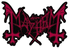 nášivka Mayhem - Logo Cut Out