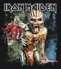 nášivka na záda, zádovka Iron Maiden - The Book Of Souls Heart