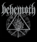 nášivka na záda, zádovka Behemoth - Logo