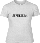 šedivé dámské triko Sepultura