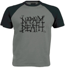 šedočerné triko Napalm Death