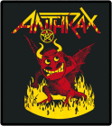 nášivka na záda, zádovka Anthrax - Devil