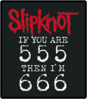 nášivka na záda, zádovka Slipknot - If You re 555