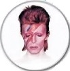placka, odznak David Bowie - Aladdin Sane