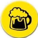 placka, odznak Tankard - Beer