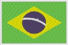 nášivka Brazílie