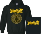 mikina s kapucí Judas Priest - yellow logo