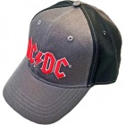 kšiltovka AC/DC - Red Logo 2 Tone