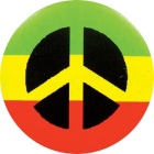 placka, odznak Peace, rasta