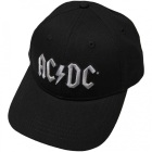 kšiltovka AC/DC silver logo