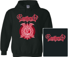 mikina s kapucí Ensiferum - red logo