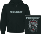 mikina s kapucí a zipem Powerwolf - Metal Is Religion III