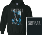 mikina s kapucí Nirvana - Kurt Cobain guitar