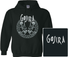 mikina s kapucí Gojira - skeletons
